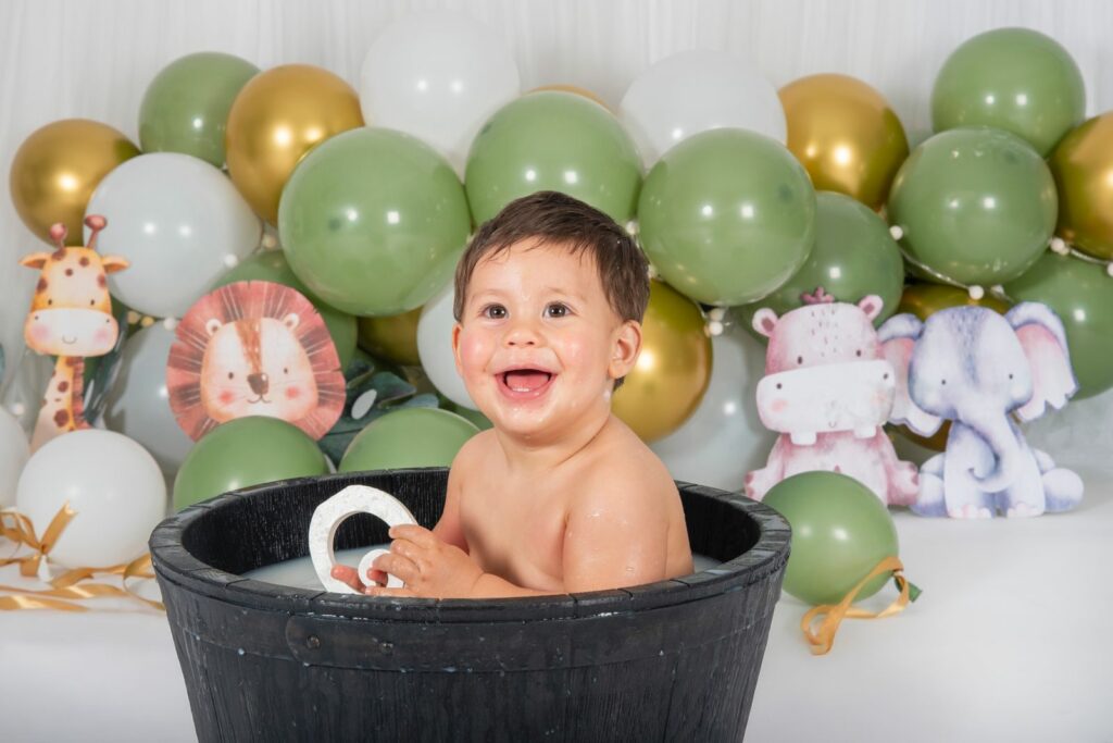 Servizio fotografico smash cake e milk bath | Il ricordo più bello